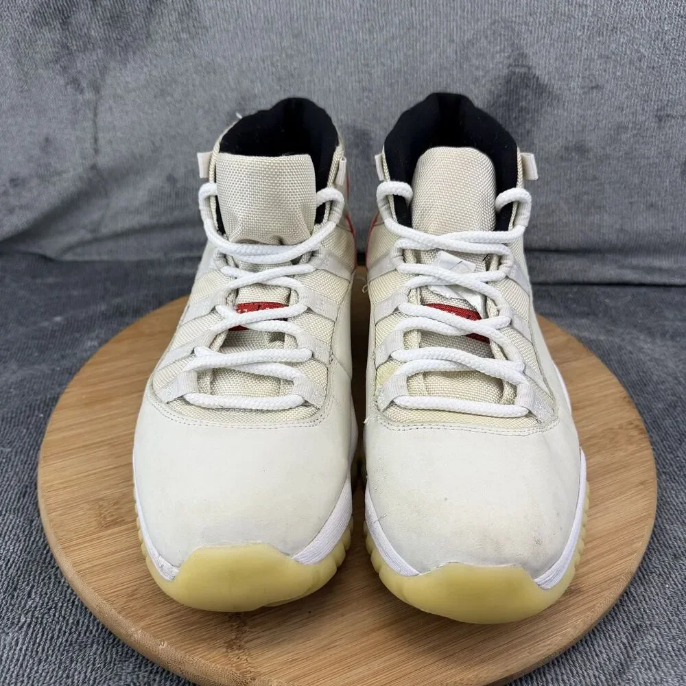 Jordan Air Jordan 11 Retro Shoes Mens Size 10.5 Platinum Sneakers 378037-016